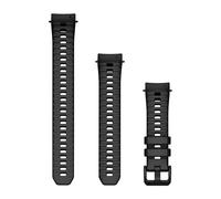 Garmin Instinct E-40 Mm 20 Mm Silicone Strap Argento Black
