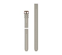 Cinturino in silicone Garmin QuickFit® Beige 20 mm