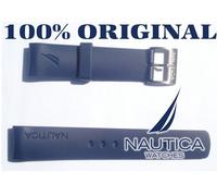 Cinturino In Silicone Gommato Autentico NAUTICA NTC Da Uomo 22 Mm