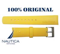 Cinturino In Silicone Gommato Autentico NAUTICA NTC Da Uomo 22 Mm