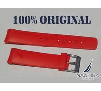 Cinturino In Silicone Gommato Autentico NAUTICA NTC Da Uomo 22 Mm