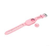 Cinturino in silicone impermeabile progettato per SmartTag2 per il 2023 per ridurre il rischio di distacco, resistere all'esposizione ambientale e all'aspetto (rosa (Q116))