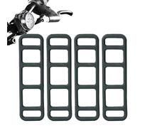 Cinturino in silicone leggero per bicicletta, torcia elastica Cinturino per telefono Torcia Supporto per altoparlante Fasciatura Faro Fanale posteriore Cinghie, Guida Specchietto
