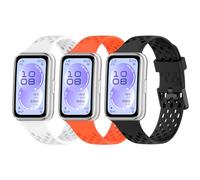 Cinturino in silicone morbido compatibile con Huawei Band 11/Band 11 NFC/Band 11 Pro/Band 11 Pro NFC Smart Watch Band Accessori, Medium, Silicone, Non pietra preziosa