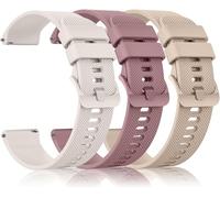 Cinturino in silicone per Garmin Forerunner 55/165/245/645/Vivoactive 6/5/Garmin Venu/Venu 2 Plus/Amazfit Active 2/Active/Polar Ignite 3/lgnite 2/Unite/COROS APEX 2/Pace 2 Bracciale