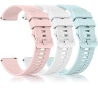 Cinturino in silicone per Garmin Forerunner 55/165/245/645/Vivoactive 6/5/Garmin Venu/Venu 2 Plus/Amazfit Active 2/Active/Polar Ignite 3/lgnite 2/Unite/COROS APEX 2/Pace 2 Bracciale