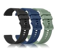 Cinturino in silicone per Garmin Forerunner 55/165/245/645/Vivoactive 6/5/Garmin Venu/Venu 2 Plus/Amazfit Active 2/Active/Polar Ignite 3/lgnite 2/Unite/COROS APEX 2/Pace 2 Bracciale
