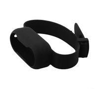 Cinturino in silicone per Insta360 GO 2 con fascette di supporto per montaggio su braccia, gambe, ingranaggi e treppiedi (nero)