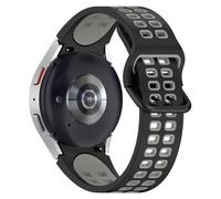 Cinturino in silicone per orologio DarkGrey Samsung Galaxy Watch 3 41 mm/4/4 Classic/5/5 Pro