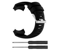 CINTURINO INF Core ALU - in silicone impermeabile, compatibile con Suunto Core ALU Nero, Silicone