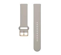 Polar 20 Mm Silicone Strap Argento S-L Greige