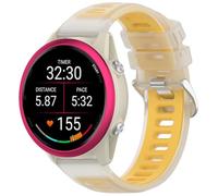 Cinturino in silicone traspirante per Garmin Forerunner 970, 7 colori, a sgancio rapido, resistente al sudore, per Forerunner 570, 47 mm, Misura unica, Silicone, Nessuna pietra preziosa