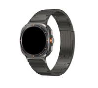 Cinturino in titanio con smontaggio rapido con un clic for Samsung Galaxy Watch 8 40mm 44mm 8classic 46mm 7Ultra/Ultra2 47mm(Grey,For Galaxy 8 44mm)