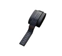 Cinturino in titanio da 20 mm, nero e arancione, da 22 mm, for Huawei Watch GT 5 Pro e Oneplus Watch 2 2R(Black,For Amazfit balance)