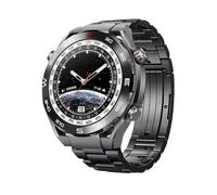 Cinturino in titanio da 22 mm adatto for Huawei Watch 4Pro GT 4 46mm 2e/3Pro Ultimate Link Bracciale adatto for Samsung galaxy 3 45mm Gear S3 Band(Black,For Huawei Ultimate)