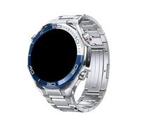 Cinturino in titanio da 22mm for HUAWEI WATCH Ultimate2/1/Buds, cinturino in metallo for Huawei Watch 5 4/GT6 GT5 Pro GT4 3 2 46mm GT2e GT3 SE(Silver,For GT4 3 2 46mm)