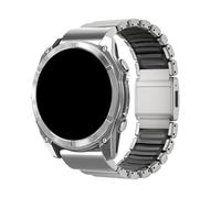 Cinturino in titanio da 26mm for Garmin Watch Fenix 8 7X Pro Tactix7 EPIXPro 51mm Enduro 3 2 Instinct 2X 50mm Quick Fit Cinturino accessori(Titanium black,26mm(Fenix 8 51mm))