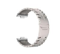 Cinturino in titanio for Huawei Watch Fit 4 Pro Bracciale Correa for Huawei Watch Fit 4 3 Cinturino in metallo sostitutivo(Titanium-Silver,For Fit 3)