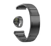 Cinturino in titanio No Gaps adatto for Huawei Watch GT 5 Pro Bracciale in metallo adatto for cinturino for orologio specializzato for Huawei Watch GT5 Pro(Gray)