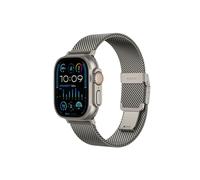 Cinturino in titanio per Apple Watch 38/40/41/42/44/45/46/49 mm - argento