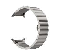 Cinturino in titanio resistente ai graffi for Samsung Galaxy Watch 8 40mm 44mm/8Classic 46mm/Ultra Bracciale in metallo sostituito accessori(Titanium color,For Watch 8 44mm)