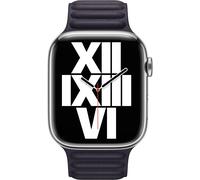 Cinturino In Vera Pelle Apple Watch Leather Link 38/40/41mm M/L Ink