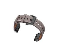 CINTURINO INF Cinturino in vera pelle per Garmin Fenix 8/7X/7/6/5/965 Grigio,