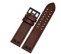 Cinturino in vera pelle per Hamilton H760250 H77616533, cinturino per orologio da polso, 20 mm, 22 mm, con chiusura a bottone