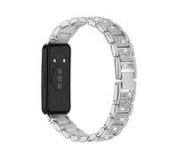 CINTURINO INF Band 8/9/10 - in acciaio inossidabile con diamanti Argento, Acciaio inossidabile