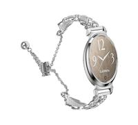 CINTURINO INF Bracciale Cuore e Diamanti per Garmin Lily 2 - in silicone impermeabile Oro, Acciaio inossidabile