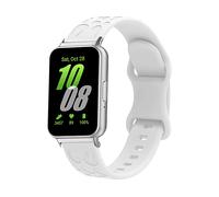 CINTURINO INF Braccialetto in silicone per Samsung Galaxy Fit3 Bianco,