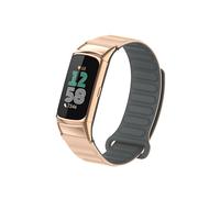 CINTURINO INF Charge 6 - in silicone impermeabile, compatibile con Fitbit Charge 6, regolabile albicocca, Silicone