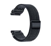 CINTURINO INF Cinturini Garmin Fenix 8/567X Pro - in nylon traspirante a sgancio rapido Blu-nero, Nylon
