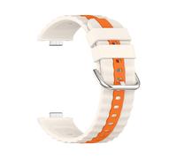 CINTURINO INF Cinturino bicolore per Huawei Watch Fit 4/Fit 3 Colore kaki, Silicone