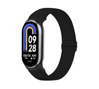CINTURINO INF Cinturino elastico in nylon per orologio per Xiaomi 8/9 (14mm) Nero,