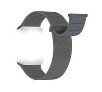 CINTURINO INF Cinturino in Nylon con Chiusura a Strappo per Apple iWatch Grigio,