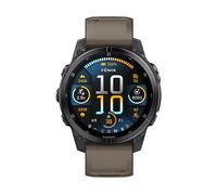 CINTURINO INF Cinturino in silicone a sgancio rapido per Garmin Fenix 8 Marrone,