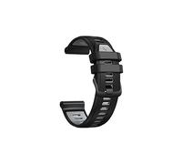CINTURINO INF Cinturino in silicone per orologio Nero+Grigio,