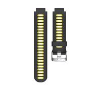 CINTURINO INF Cinturino per orologio Garmin Forerunner235/220/230/620/630/735 Nero,