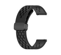 CINTURINO INF da 22 mm in silicone impermeabile, compatibile con Galaxy Watch 3 45 Nero, Silicone
