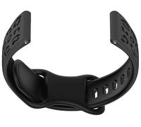 CINTURINO INF GT4/5 - in silicone impermeabile, compatibile con Huawei, Samsung, Garmin Grigio+Nero, Silicone