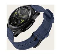 CINTURINO INF GT4 - a sgancio rapido in tessuto, compatibile con Huawei GT4, regolabile Blu, tessuto, acciaio inossidabile 304