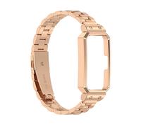 CINTURINO INF in acciaio inossidabile, compatibile con Huawei Band 10/9/8 oro rosa, Acciaio inossidabile