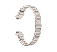 CINTURINO INF in acciaio regolabile compatibile con Fitbit Inspire/HR/2 Argento + Oro, Acciaio inossidabile