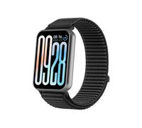 CINTURINO INF in nylon con velcro e sgancio rapido per Redmi Watch 6/5/4 Nero, Nylon