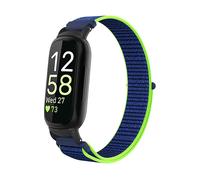 CINTURINO INF in Nylon Verde e Blu per Fitbit Inspire 3 Verde+Blu, Nylon