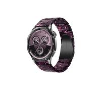 CINTURINO INF in Resina e Acciaio Inossidabile per Huawei GT5 Pro Multicolore, Silicone + acciaio inossidabile