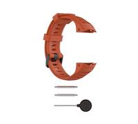 CINTURINO INF in silicone impermeabile arancione, compatibile con Garmin Instinct 2 Arancia, Silicone