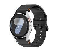 CINTURINO INF in silicone impermeabile, compatibile con Samsung Galaxy Watch Nero, Silicone