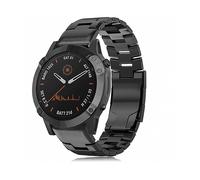 CINTURINO INF in titanio per Garmin Fenix 7X/6X/5X - Sgancio rapido Nero, Titanio
